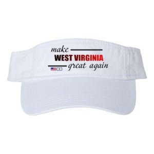 Make West Virginia Great Again Valucap Bio-Washed Visor