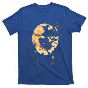 Moon Witch Witchcraft Halloween Gift T-Shirt