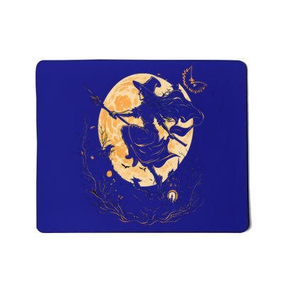 Moon Witch Witchcraft Halloween Gift Mousepad