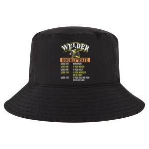 Metal Worker Welding MIG Welder Funny Welder Hourly Rate Cool Comfort Performance Bucket Hat