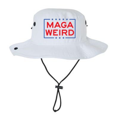 Maga Weird Weird Like Trump Weird 2024 Trump Vance 2024 Legacy Cool Fit Booney Bucket Hat