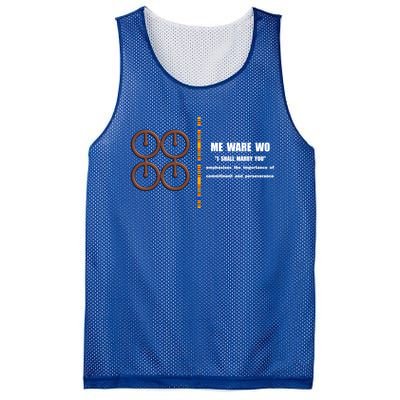 Me Ware Wo Adinkra Ghana Symbols I Shall Marry You Gift Mesh Reversible Basketball Jersey Tank