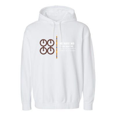 Me Ware Wo Adinkra Ghana Symbols I Shall Marry You Gift Garment-Dyed Fleece Hoodie