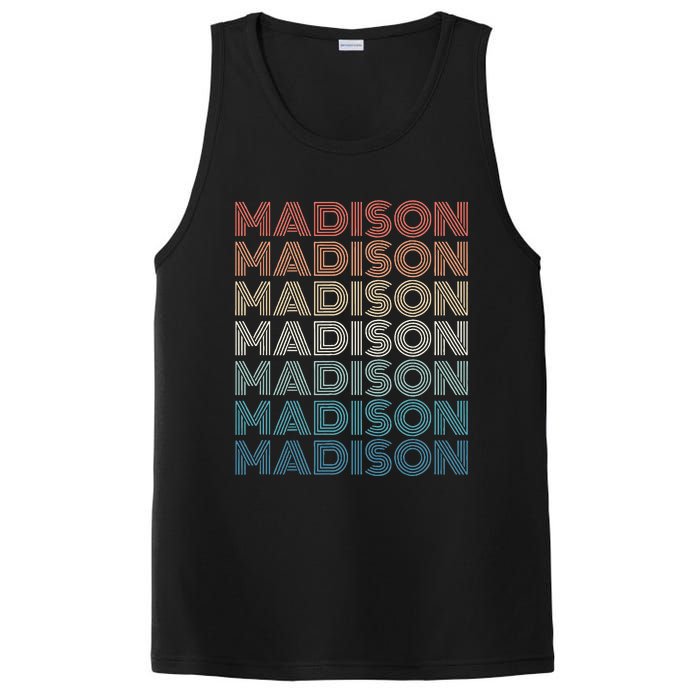 Madison Wi Wisconsin Vintage PosiCharge Competitor Tank