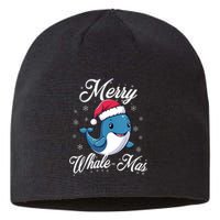 Merry Whalemas Whale With Santa Hat Orcas Christmas Puns Tank Top Sustainable Beanie