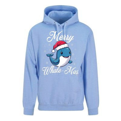 Merry Whalemas Whale With Santa Hat Orcas Christmas Puns Tank Top Unisex Surf Hoodie