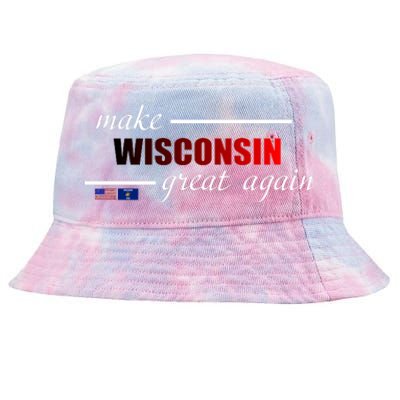 Make West Wisconsin Great Again Tie-Dyed Bucket Hat