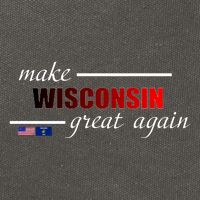 Make West Wisconsin Great Again Cotton Canvas Backpack