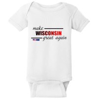 Make West Wisconsin Great Again Baby Bodysuit
