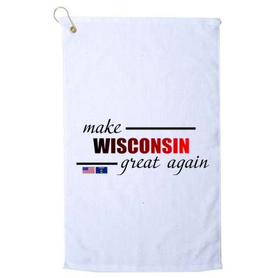 Make West Wisconsin Great Again Golf Towel