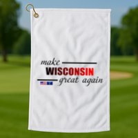 Make West Wisconsin Great Again Golf Towel