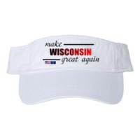 Make West Wisconsin Great Again Valucap Bio-Washed Visor