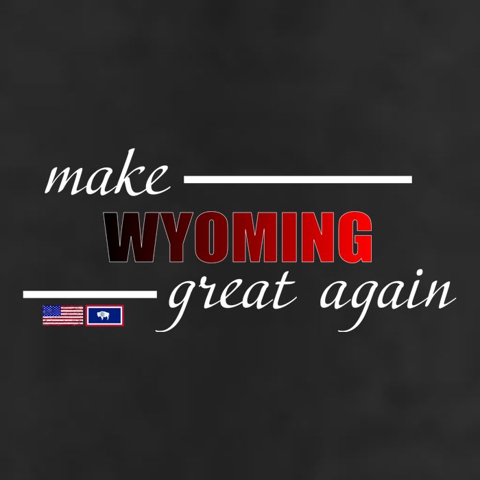 Make West Wyoming Great Again 7 Panel Mesh Trucker Snapback Hat