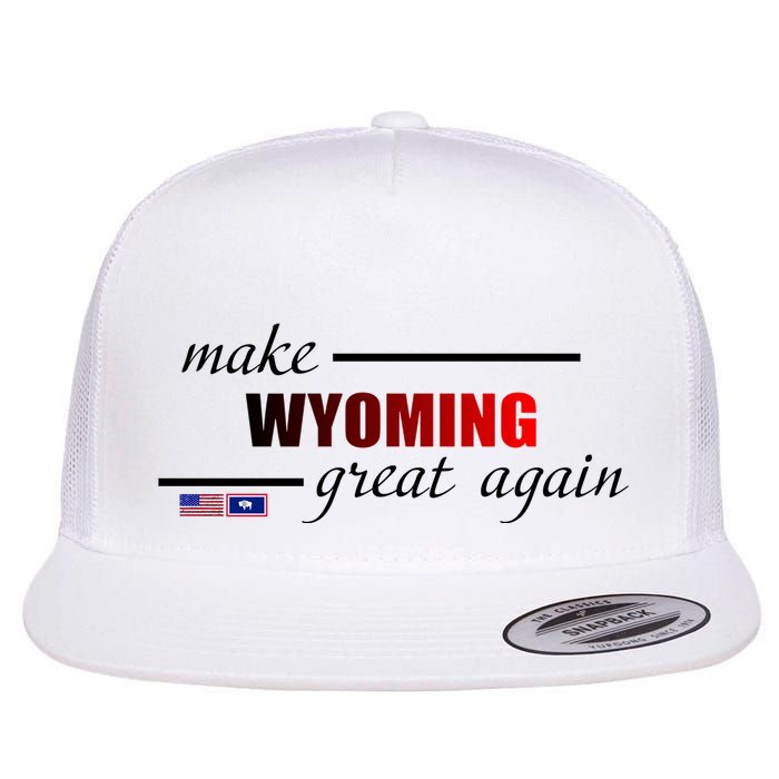Make West Wyoming Great Again Flatbill Hat