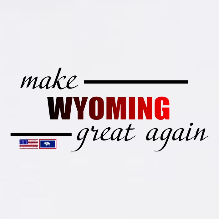 Make West Wyoming Great Again Flatbill Hat