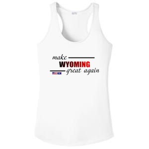 Make West Wyoming Great Again Ladies PosiCharge Competitor Racerback Tank