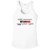 Make West Wyoming Great Again Ladies PosiCharge Competitor Racerback Tank