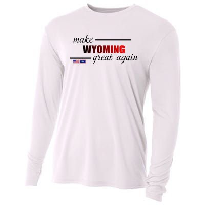 Make West Wyoming Great Again Cooling Performance Long Sleeve Crew