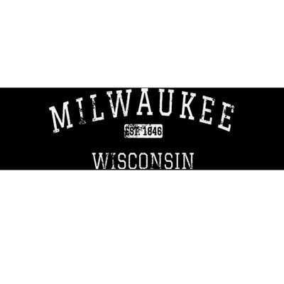 Milwaukee Wisconsin WI Vintage Bumper Sticker