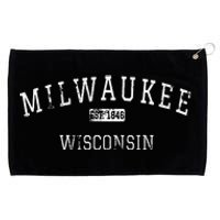 Milwaukee Wisconsin WI Vintage Grommeted Golf Towel