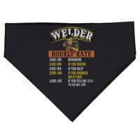 Metal Worker Welding MIG Welder Funny Welder Hourly Rate USA-Made Doggie Bandana