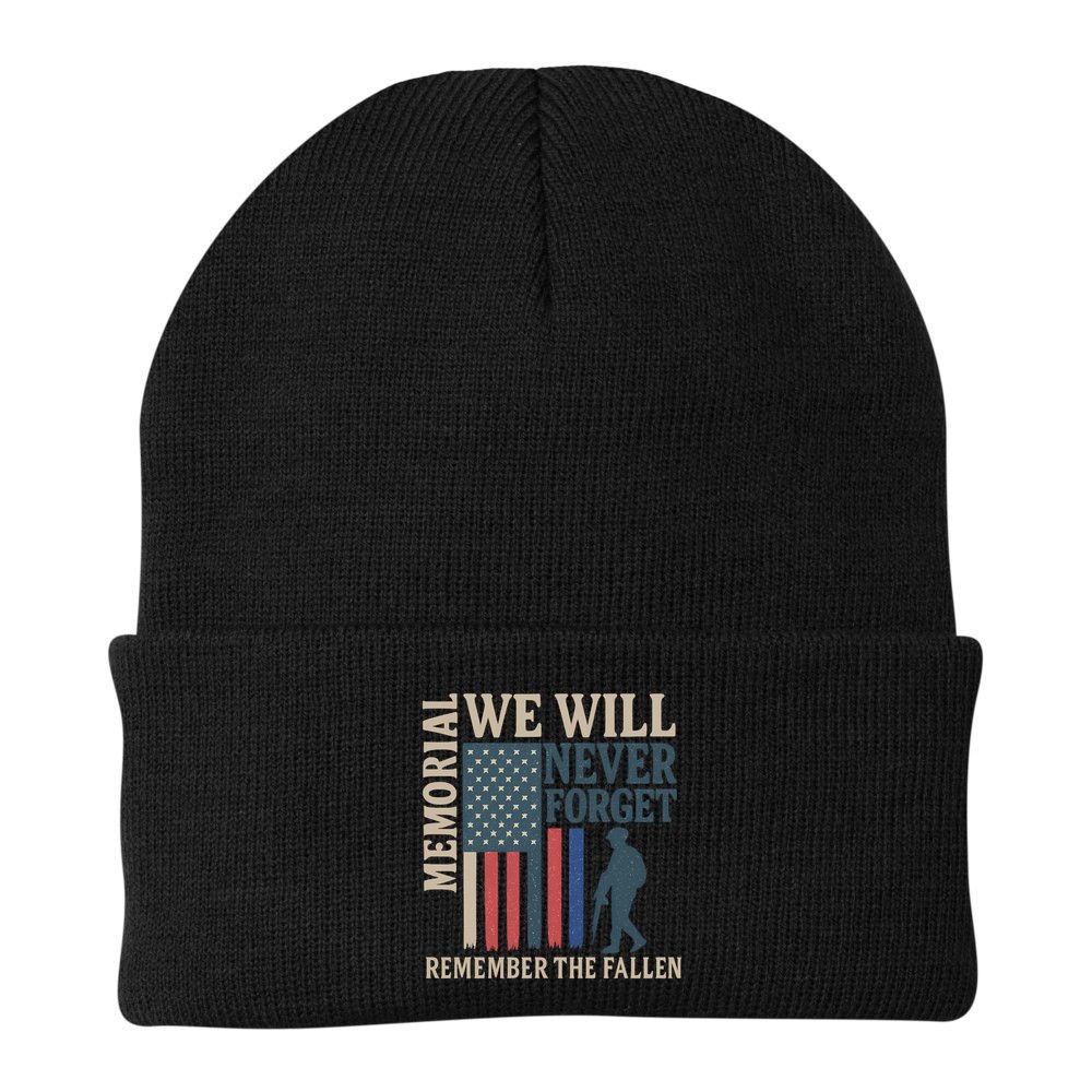 Memorial We Will Never Forget Beanie