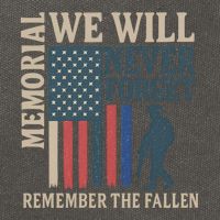 Memorial We Will Never Forget Cotton Canvas Backpack