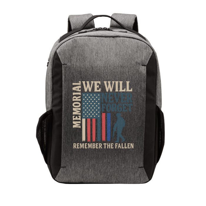 Memorial We Will Never Forget Vector Backpack
