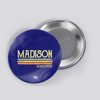 Madison Wisconsin Wi Love Gift Souvenir Button