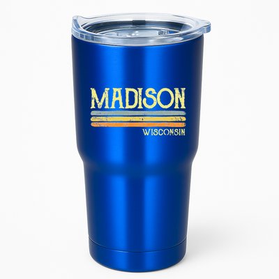 Madison Wisconsin Wi Love Gift Souvenir Tumbler