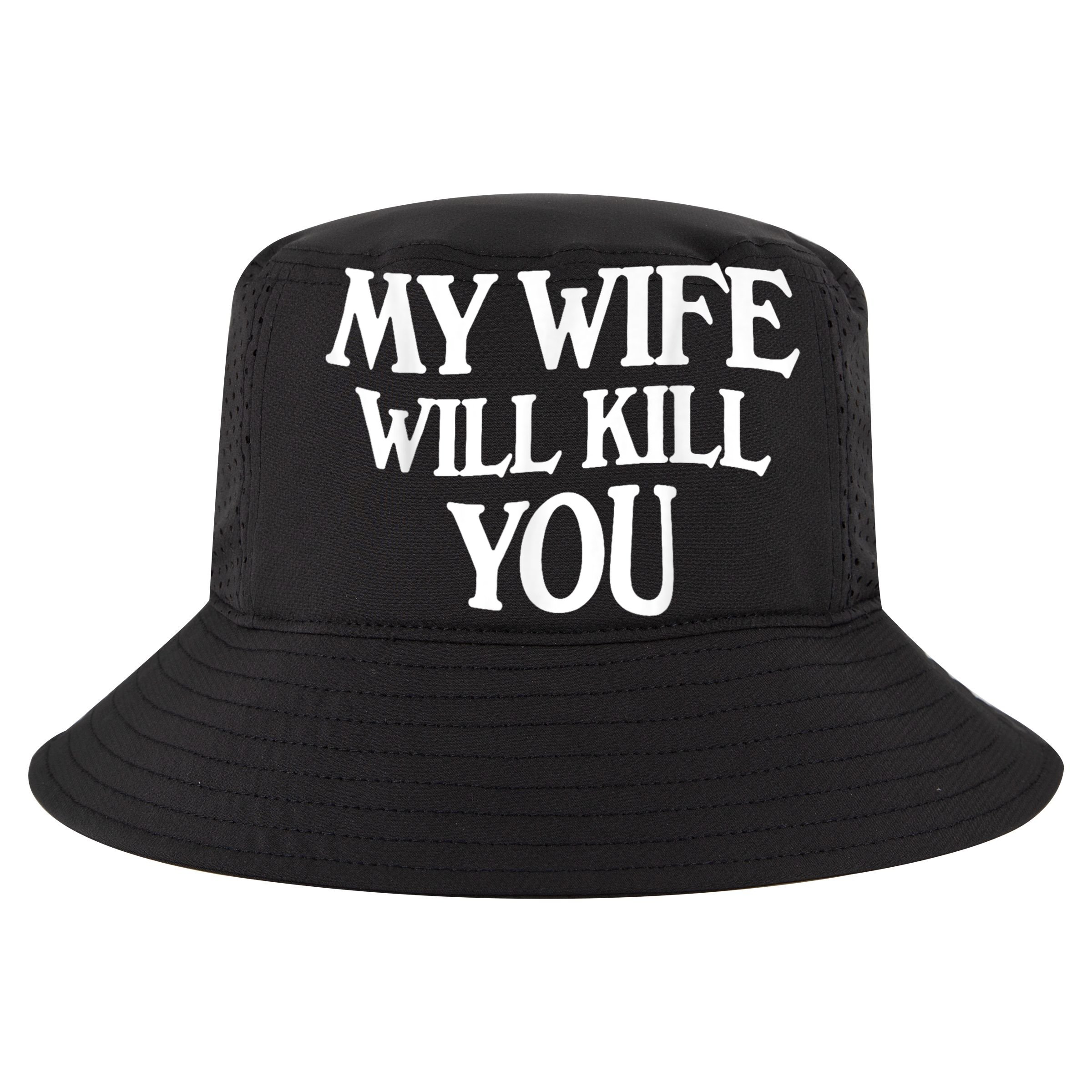 My Wife Will Kill You Funny Husband Warning 16 in Basic Backpack
