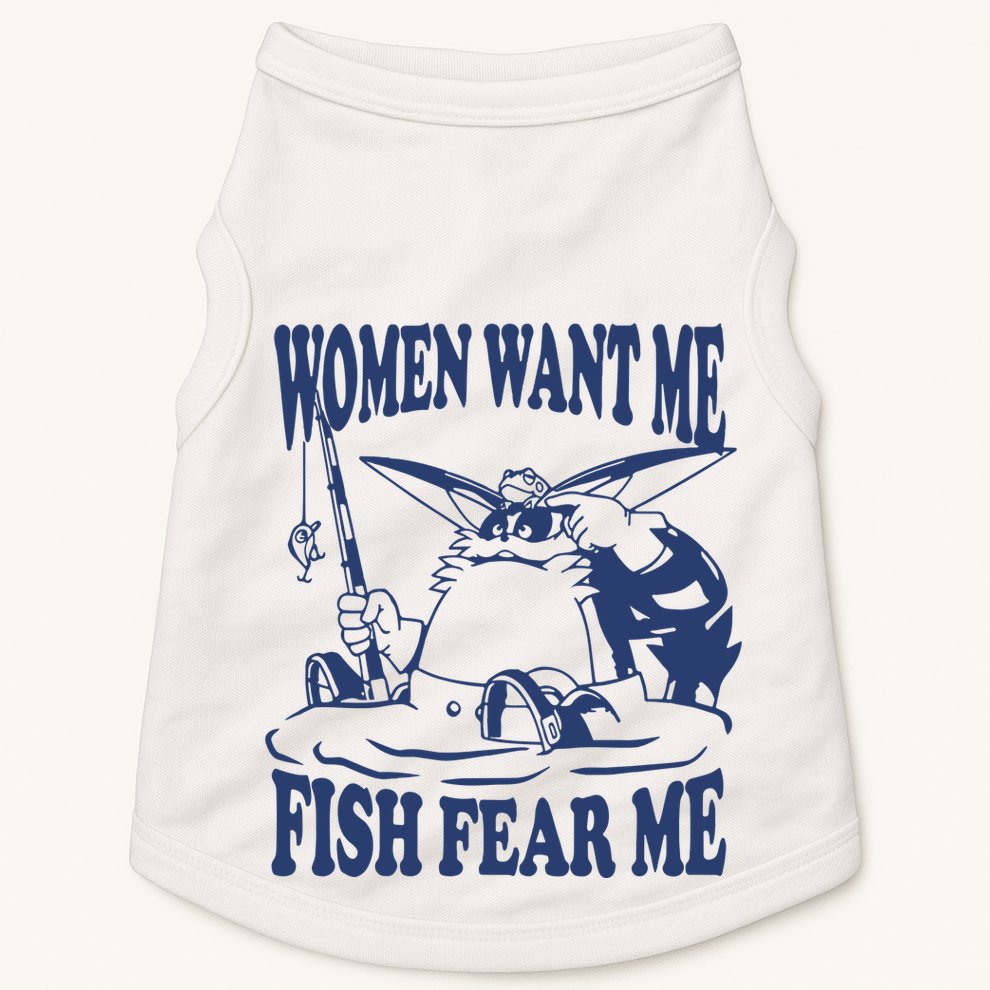 Mamono World Women Want Me Fish Fear Me Doggie Tank