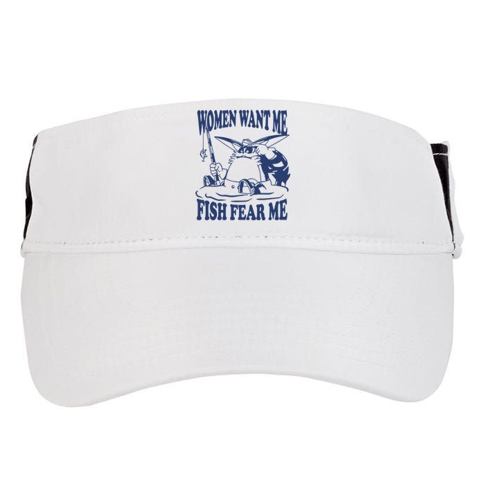 Mamono World Women Want Me Fish Fear Me Adult Drive Performance Visor