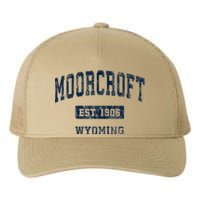 Moorcroft Wyoming Wy Vintage Established Yupoong Adult 5-Panel Trucker Hat