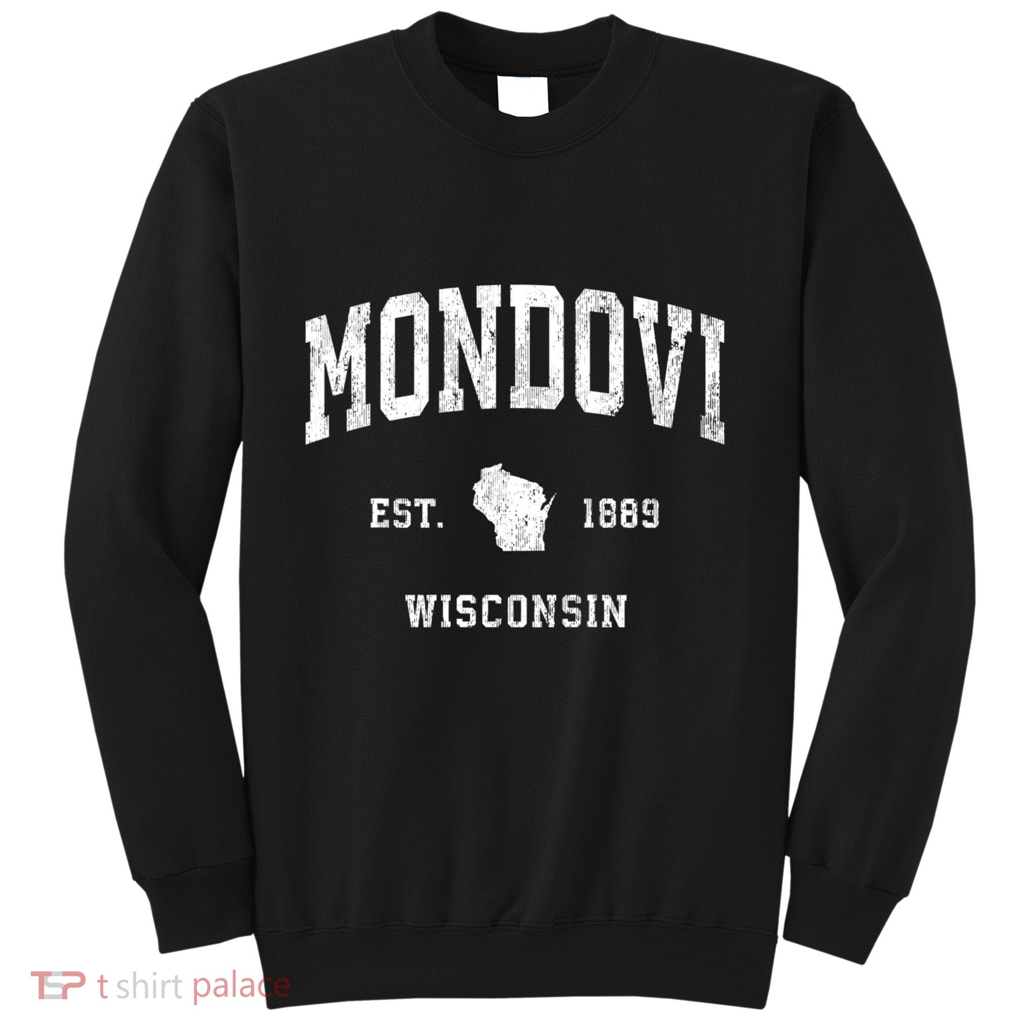 Mondovi Wisconsin Wi Vintage Athletic Sports Sweatshirt