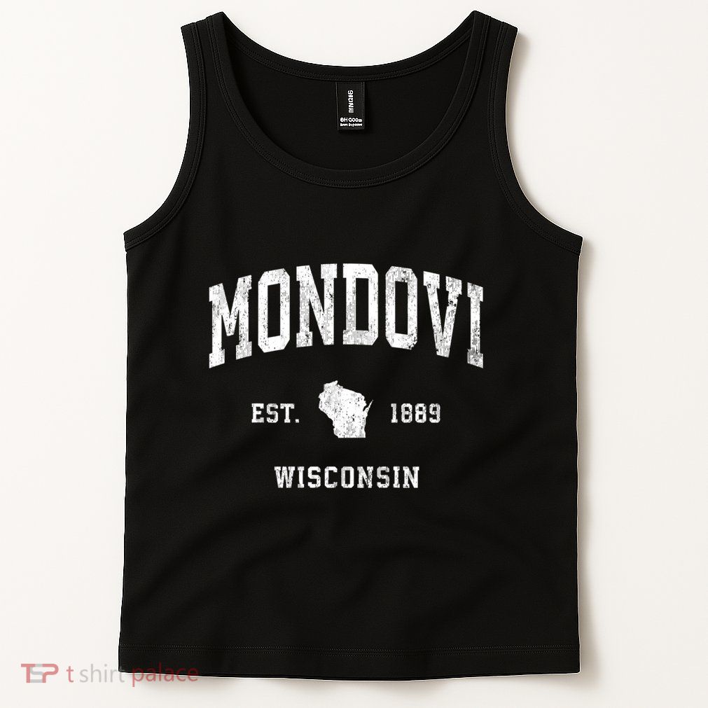Mondovi Wisconsin Wi Vintage Athletic Sports Tank Top