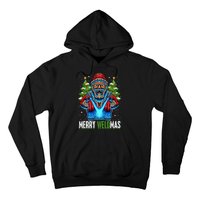 Merry Weldmas Welder Christmas Welding Worker Santa Hoodie