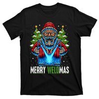 Merry Weldmas Welder Christmas Welding Worker Santa T-Shirt