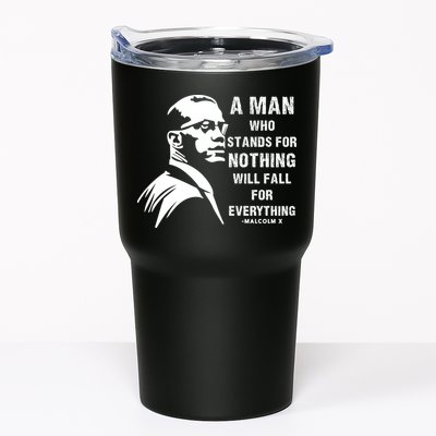 Malcolm X A Man Who Stands For Nothing Will Fall For Black History Month Tumbler