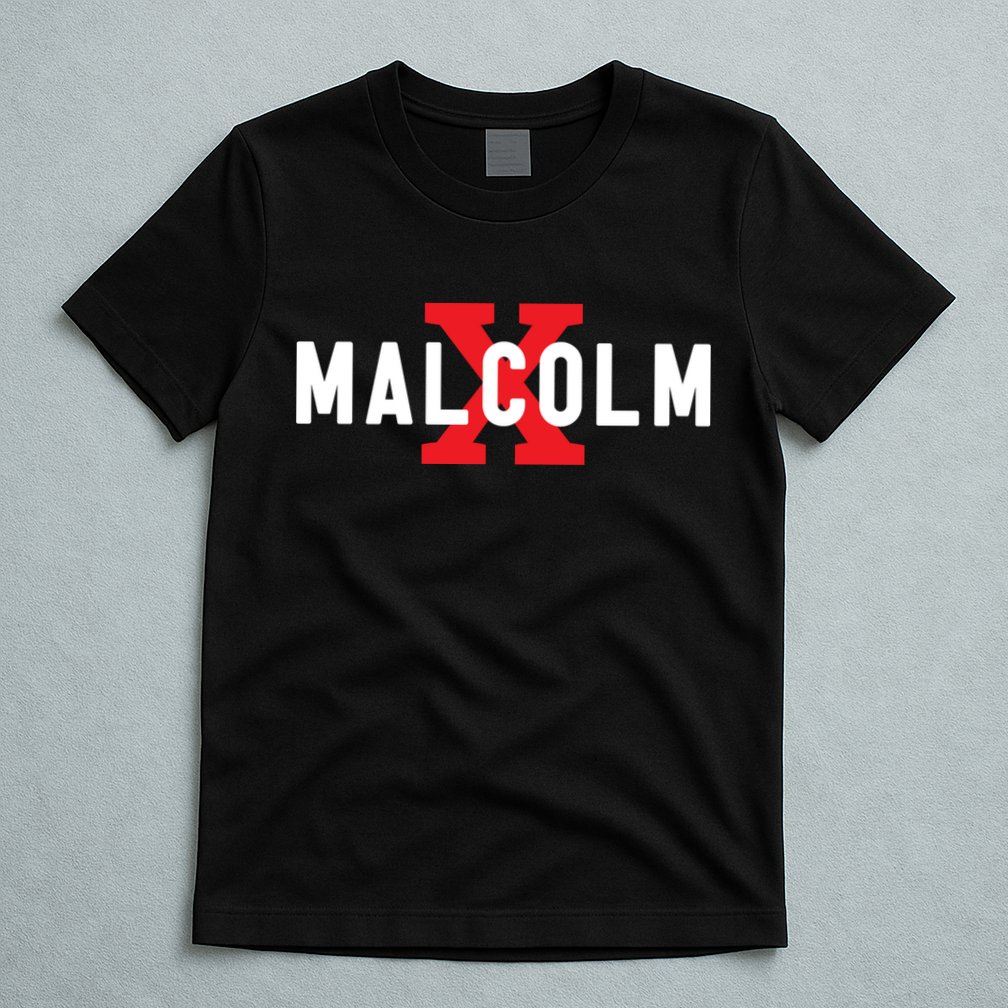 Malcolm X Black History T-Shirt