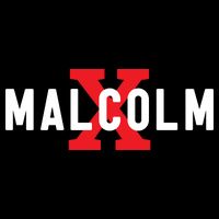 Malcolm X Black History Cropped Pullover Crew