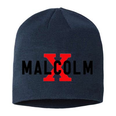 Malcolm X Civil Rights Movement America Usa Sustainable Beanie