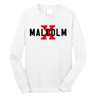 Malcolm X Civil Rights Movement America Usa Long Sleeve Shirt