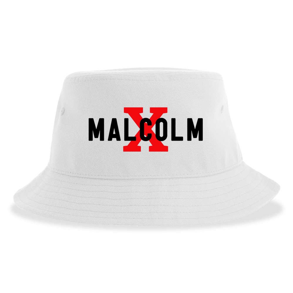 Malcolm X Civil Rights Movement America Usa Sustainable Bucket Hat