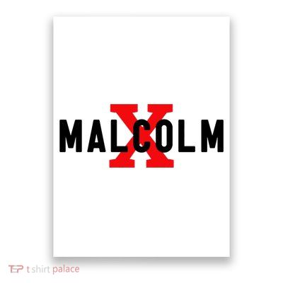 Malcolm X Civil Rights Movement America Usa Poster