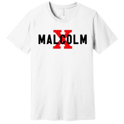 Malcolm X Civil Rights Movement America Usa Premium T-Shirt