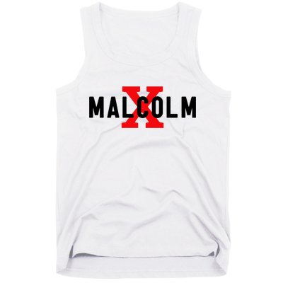 Malcolm X Civil Rights Movement America Usa Tank Top