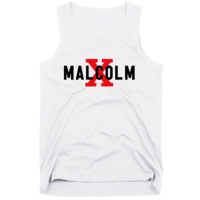 Malcolm X Civil Rights Movement America Usa Tank Top