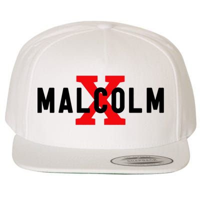 Malcolm X Civil Rights Movement America Usa Wool Snapback Cap