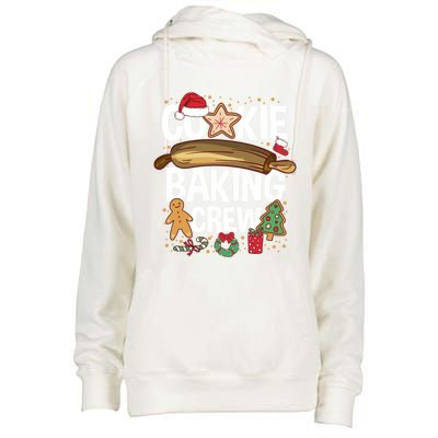 Matching Xmas Cookie Baking Family Cookie Baking Crew Funny Gift Womens Funnel Neck Pullover Hood